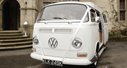 Volkswagon Camper Wedding Car